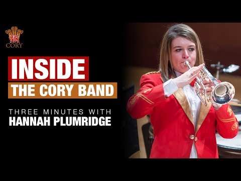 Inside Cory Band - Three minutes with Hannah Plumridge