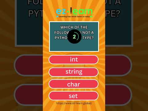 "Test Your Python Knowledge: Which Variable Name Is Invalid? | Ez-learn Coding Quiz"