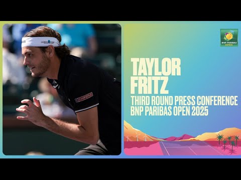 Taylor Fritz Press Conference March 10th | Indian Wells 2025