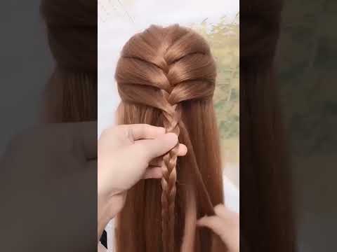 Easy & Quick low Ponytail Hairstyle❤|| Beautiful Hairstyle For Girl✨❤||Cute Hairstyle For Girls❤|