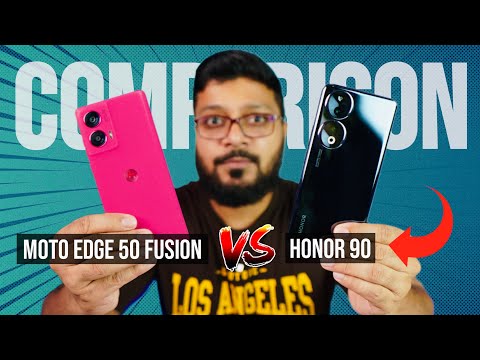 Moto Edge 50 Fusion vs Honor 90 Comparison || Which one should you buy?