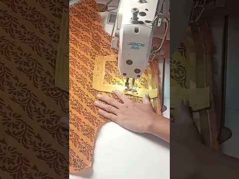 Old Saree Converted to Kameez#Square Neck Stitching for beginners #shortsviral #fashion #kameez