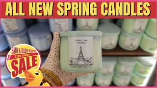 Bath & Body Works | OVER 20 NEW SPRING CANDLES | BEAUTIFUL NEW SCENTS #bathandbodyworks #sas