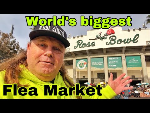 Rose Bowl Worlds Biggest Flea Market 2024 //  What did i buy?