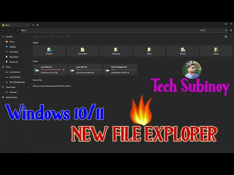 How to Download New Windows File Explorer | Windows 10, 11 | Tech Subinoy