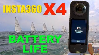 Insta360 X4 BATTERY Life Testing