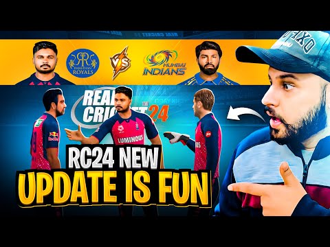 REAL CRICKET 24 NEW UPDATE IS FUN (RC24) IPL UPDATE