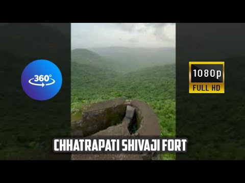 Rasalgad Fort 360 View | Trek to Chhatrapati Shivaji Fort | #Shorts