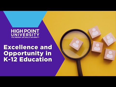 Excellence and Opportunity in K-12 Education