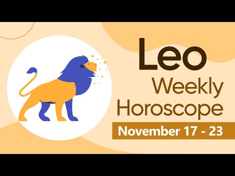 Leo Weekly Horoscope: November 17 to 23, 2024