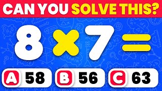 Can You Pass This Maths Quiz...? ➗🤓✖️ | Easy, Medium, Hard, Impossible