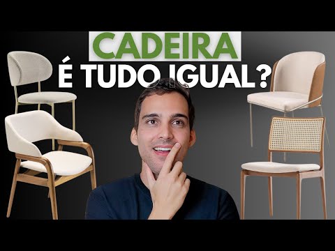 Como escolher a CADEIRA ideal para sua mesa