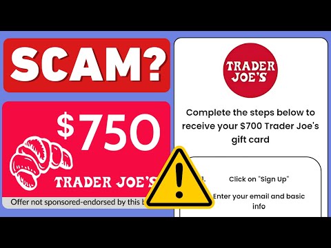 TraderGifted.com - $700 Trader Joe’s Gift Card Scam Or Legit?