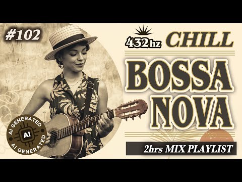 Chill Bossa Nova Music🌴 | Calming BGM of 432hz Serenity for Focus and Soothing🌟 #102