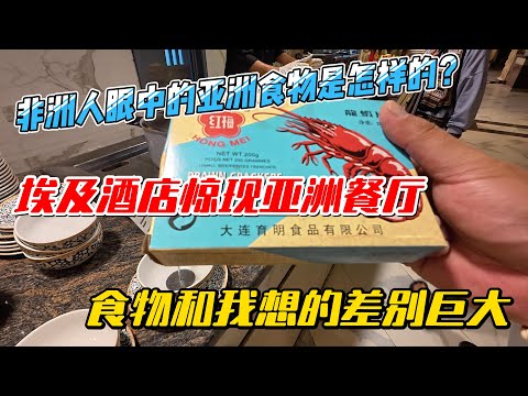 【埃及7】非洲人眼中的亚洲食物是怎样的？埃及酒店惊现亚洲餐厅，食物和我想的差别巨大｜｜感谢您一路的支持【Sean的世界TV】频道，欢迎加入我的会员频道，谢谢您一路的陪伴！