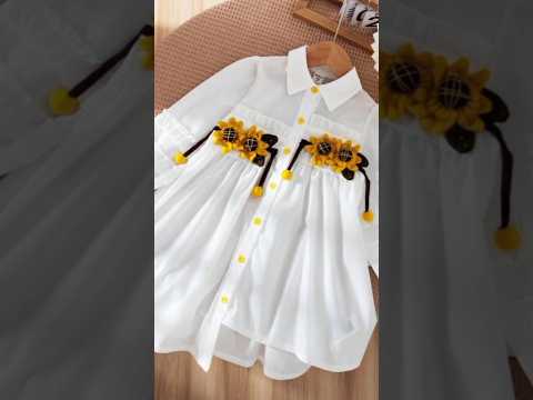 Summer dress for girls #trending #fashion  #summervibes #kidsdress #youtubeshortssumm #summerdress