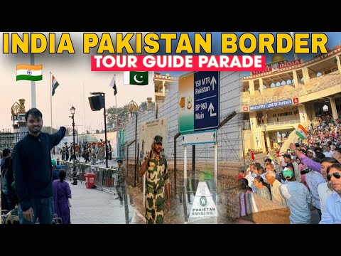 India🇮🇳 Pakistan 🇵🇰Zero Point Border Tour | Wagah Border Parade Amritsar |Amritsar Tour Guide Budget