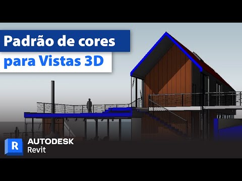 [Corte Azul] Aplicando um padrão de cores para Vistas 3D recortadas no Autodesk Revit 2023