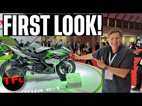 Hands On With The First EVER Hybrid Motorcycle!