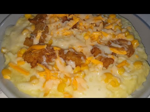 Homemade Jamaican KFC Famous Bowl