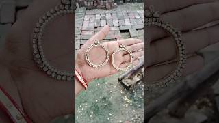 simple easy earrings tutorial 🥰#shorts #viralreels #diy #trending #creativity #diyearings