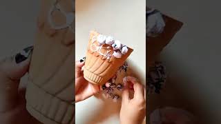 Easy pot painting🎨|#diy #diycrafts #papercraft #painting #shorts #potpainting #art #craft #reels