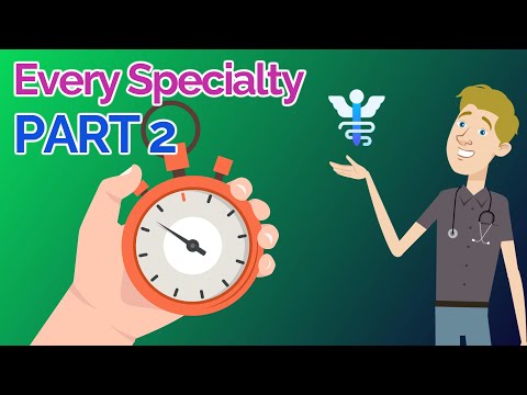 [Part 2] Every Medical Subspecialty Explained in 10 Minutes