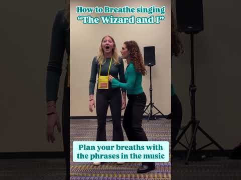 How to breathe during “The Wizard and I” from Wicked!!!🧙