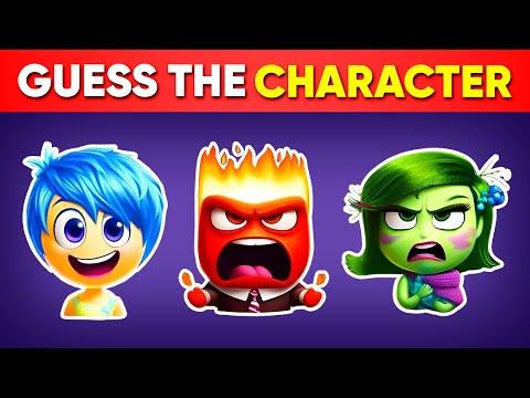 Guess the Inside Out 2 Characters by Emoji 🟡🔵🔴🟢🟣 #InsideOut2 #InsideOut