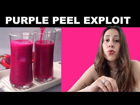 PURPLE PEEL EXPLOIT TIKTOK RECIPE: WHAT IS THE PURPLE PEEL EXPLOIT? PURPLE PEEL EXPLOIT WEIGHT LOSS