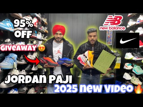 Shoe Collection | Biggest Sale On Branded Shoes | Giveaway 😍| Jordan Paji | Puma Trending Shoe 3500😳