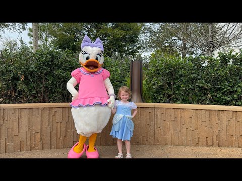 New Daisy Duck Meet and Greet at Epcot