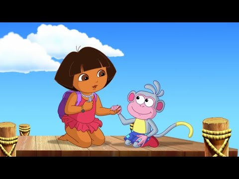 Dora buji coloring | Dora buji drawing | Dora buji at beach drawing | Dora buji friends drawing