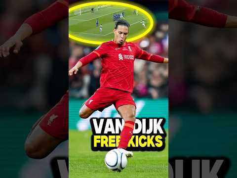 Did You KNOW Virgil van Dijk Can Take Free Kicks? 🤯😂#shorts