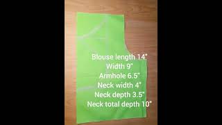 treandy blouse back neck cutting and stitching #blouse #neck design #shorts