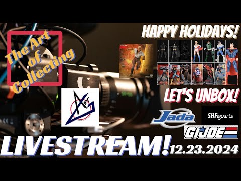 LIVE!! Happy Holidays! Unboxing Some Pickups!