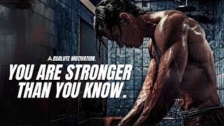 YOU ARE STRONGER THAN YOU KNOW - The Most Powerful Motivational Speech For Changing Your Life