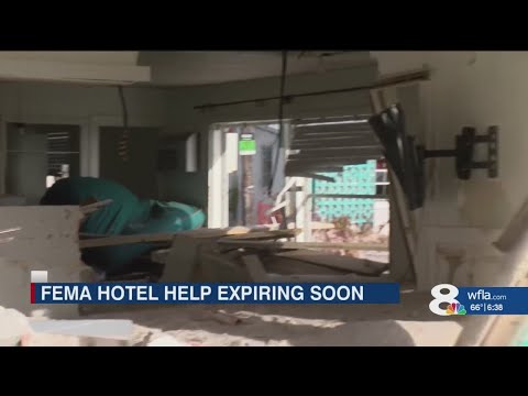 Florida hurricane victims say there’s ‘no place to go’ as FEMA hotel help expires soon | 8 On Your S