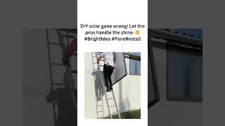 Solar Panel Install Gone Wrong: Call for help! 😂🌞🔧