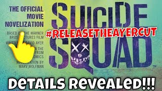 Ayer Cut Update - David Ayer Talks Suicide Squad Novel - #ReleaseTheAyerCut