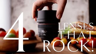 4 Best Lenses For Food Photography