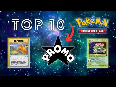 The 10 Most EXPENSIVE WoTC Black Star Promo Pokemon Cards ⭐️ #top10 #pokemon #wotc