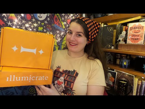 October & September Illumicrate Unboxing 💡📖💡1 Year of Illumicrate... WHAT DO WE THINK?