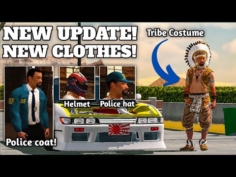 NEW UPDATE! NEW CLOTHES! New police coat, helmets, and police hats | Car Parking Multiplayer