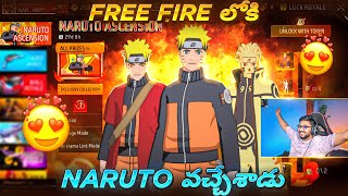 Munna Bhai Spinning New Naruto Bundle Event😍 New FreeFire Event✨ - Free Fire Telugu - MBG ARMY