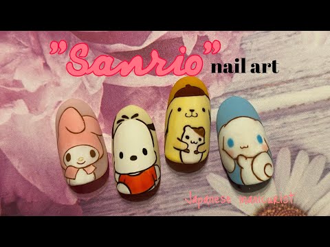 【Nail】"Sanrio character"nail art /サンリオキャラクターネイルアート