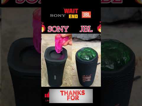 Slime Basstest JBL VS SONY @Novel IT  #smartphone #shortvideo #soundtest