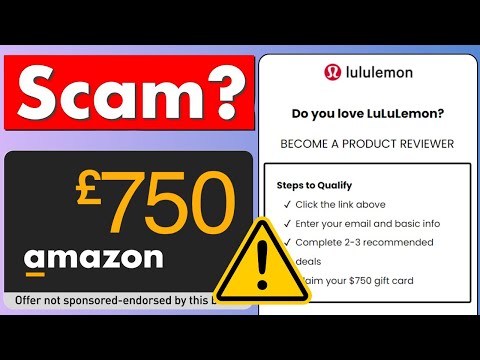 $750 LuLuLemon Gift Card SCAM! Lulupartner.com Review