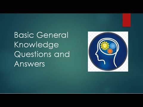 Basic General Knowledge (English and Hindi Language)