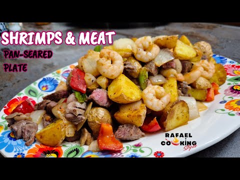 Shrimp & Steak: Dinner Combo